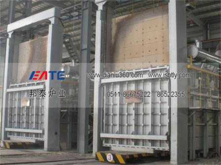 臺車式燃?xì)忮懺旒訜釥t